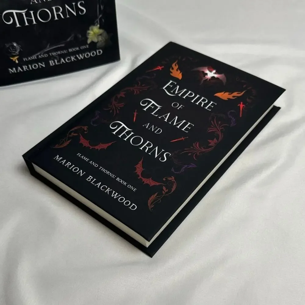 Empire of Flame and Thorns Marion Blackwood OOP Indie Hardcover Romantasy